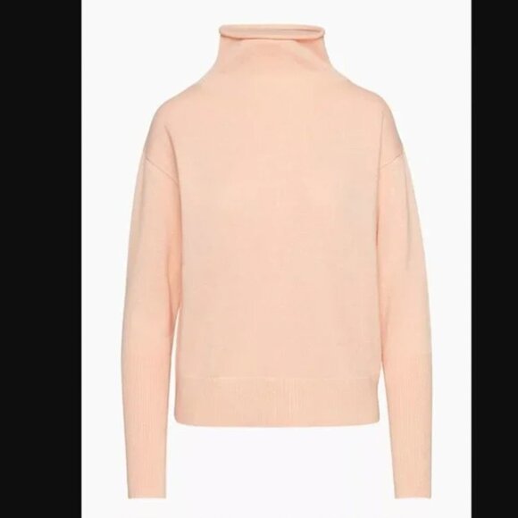 Aritzia Wilfred Cyprie Merino Wool Sweater Pale Pink (NOT STOCK PIC) Small - Picture 1 of 8